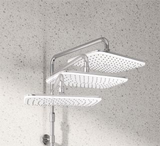 Душевая стойка Kludi Cockpit Explorer с термостатом хром 8005005-00